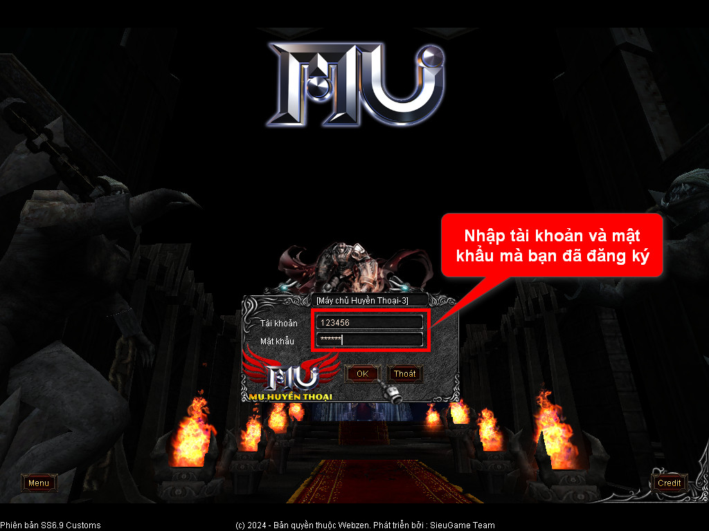 Chức năng chính của Game MU Ma Vương